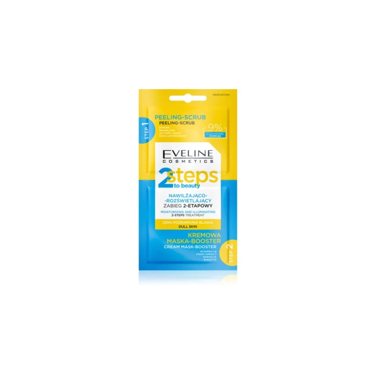 2 Steps To Beauty Intense hydrating and illuminating facial treatment 2×4 ml