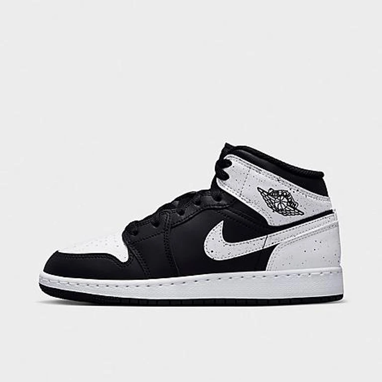 Kids 1 Mid SE Freizeitschuhe in Schwarz/Weiß-Schwarz