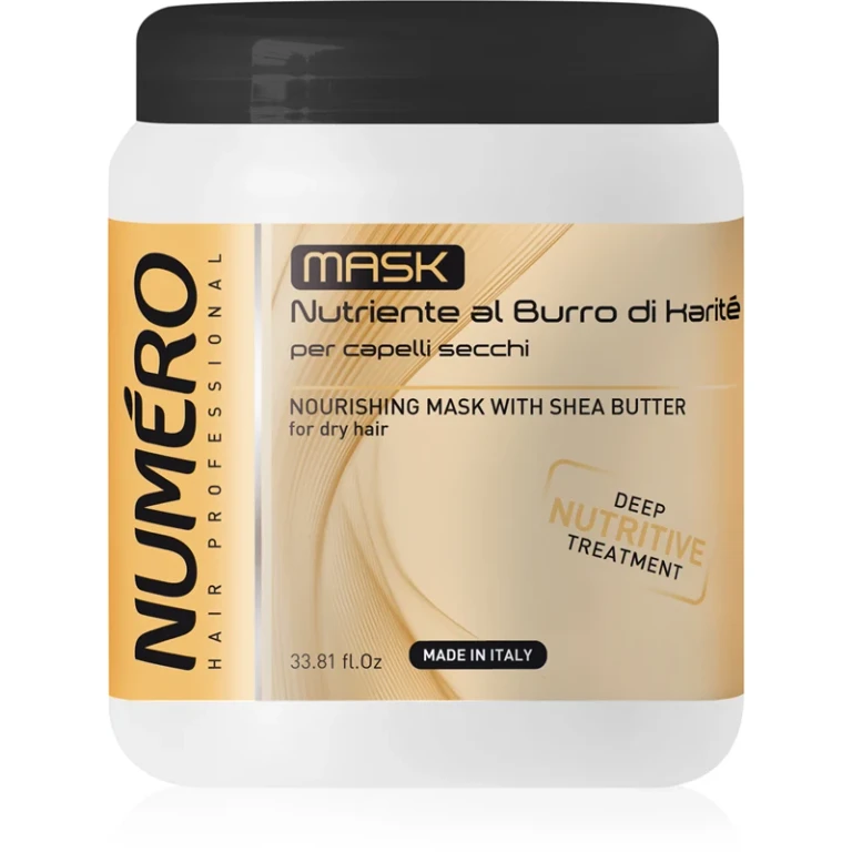 nourishing mask with shea butter for dry hair 1000 ml