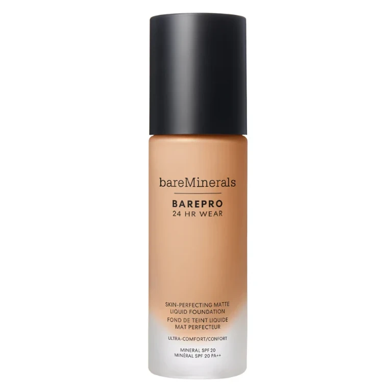 BarePRO Matte Liquid Foundation SPF 20 30ml Light 22 Warm
