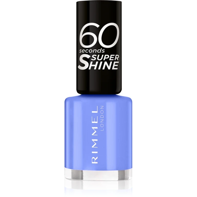 60 Seconds Super Shine Nail Polish Color 856 Blue Breeze 8 ml
