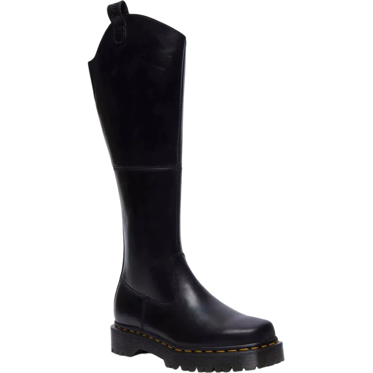 Amaayah Knee High Leather Riding Boots - Women's