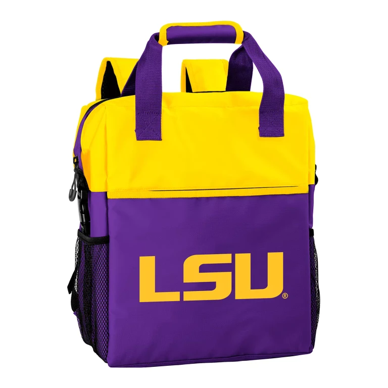 NCAA 30-Can Backpack Cooler - LSU Tigers:- LSU Tigers
