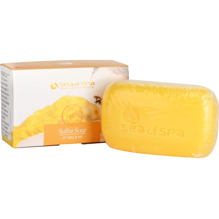 Essential Dead Sea Solid Soap Treatment with Sulphur 125g