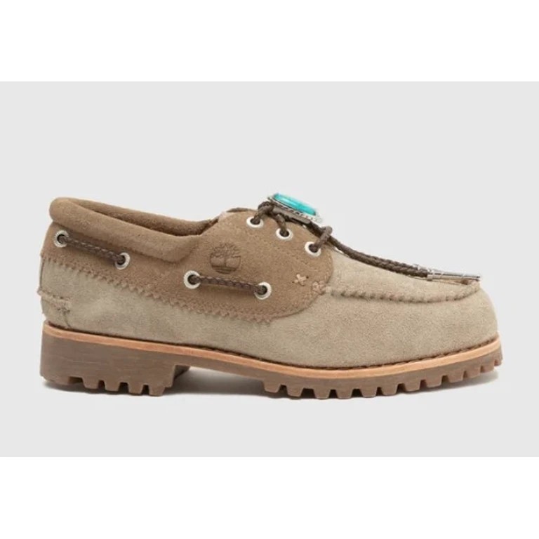 Men's Timberland 3-Eye Lug Handsewn Boat Shoe - Packer Santa Fe