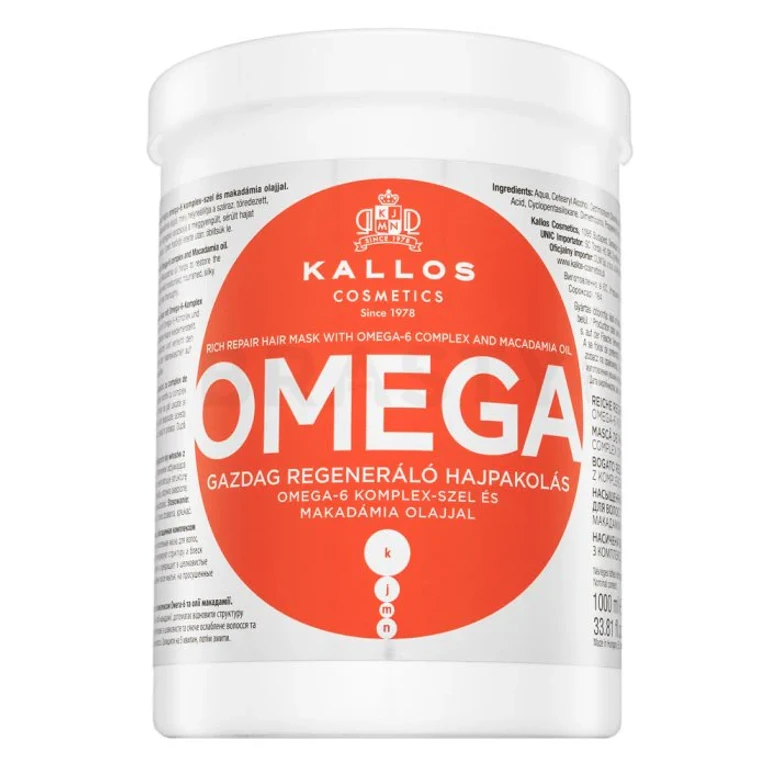 Hair mask Kallos Omega Rich Repair 1000 ml