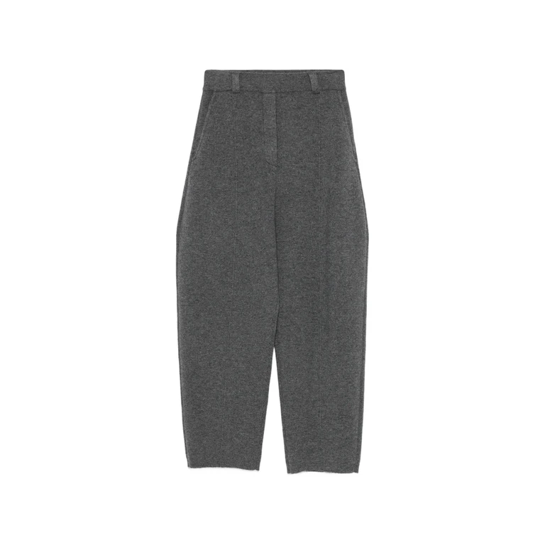 Wrenda Belt-loop Knitted Trousers
