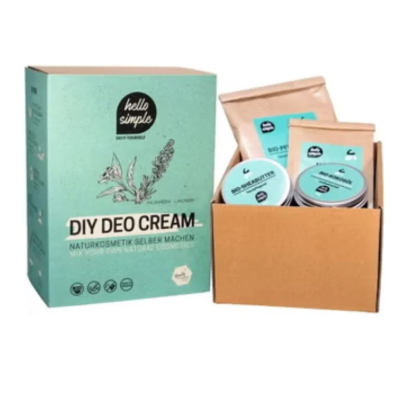 DIY Deodorant Cream Box naturale (without perfume)