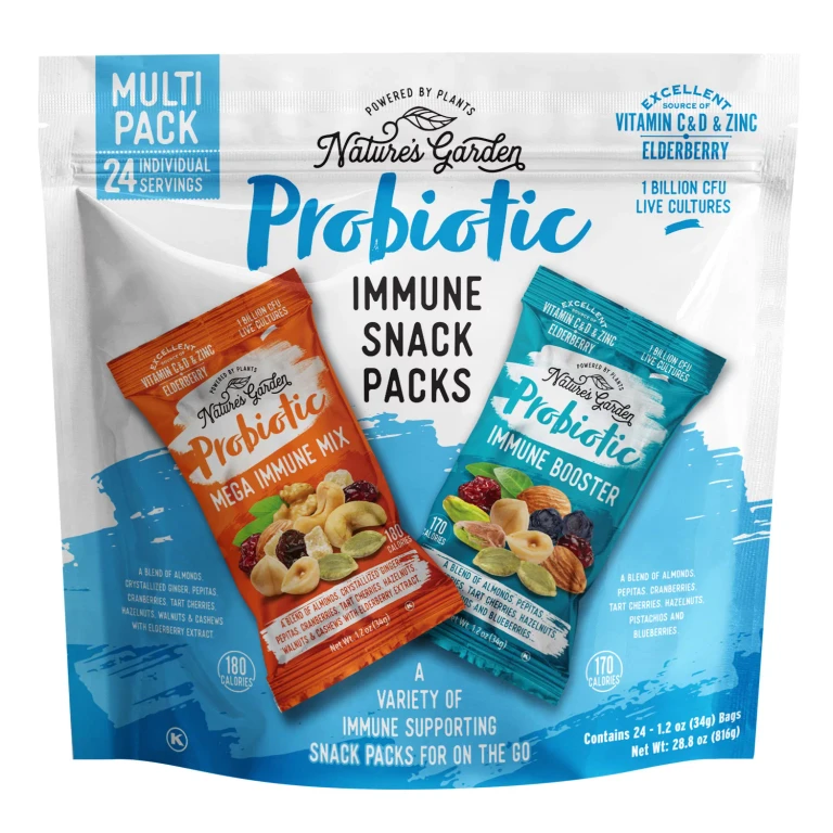 Probiotic Immune Booster Trail Mix, Variety Pack, 1.2 oz., 24 pk.