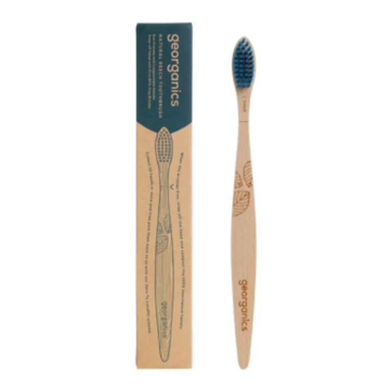 Beech Wood Adult Toothbrush - Practical and Hygienic