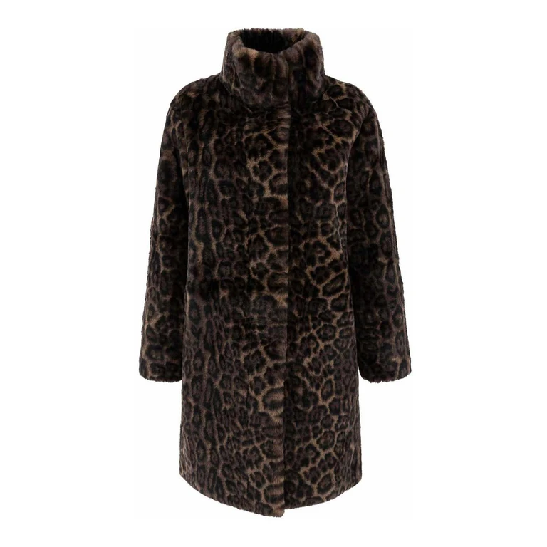 Manteau Au Genou - Marron (F4CT142DRLE)