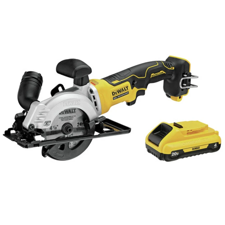 20V MAX ATOMIC Brushless 4-1/2 in. Cordless Circular Saw Kit with (1) 4Ah Battery and Charger