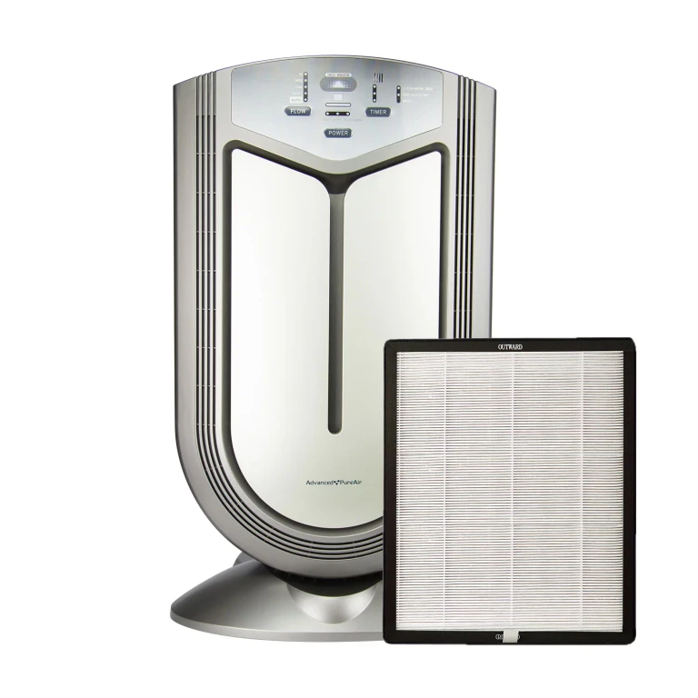 Shield Air Purifier with Additional HEPA/Carbon Replacement Filter Included