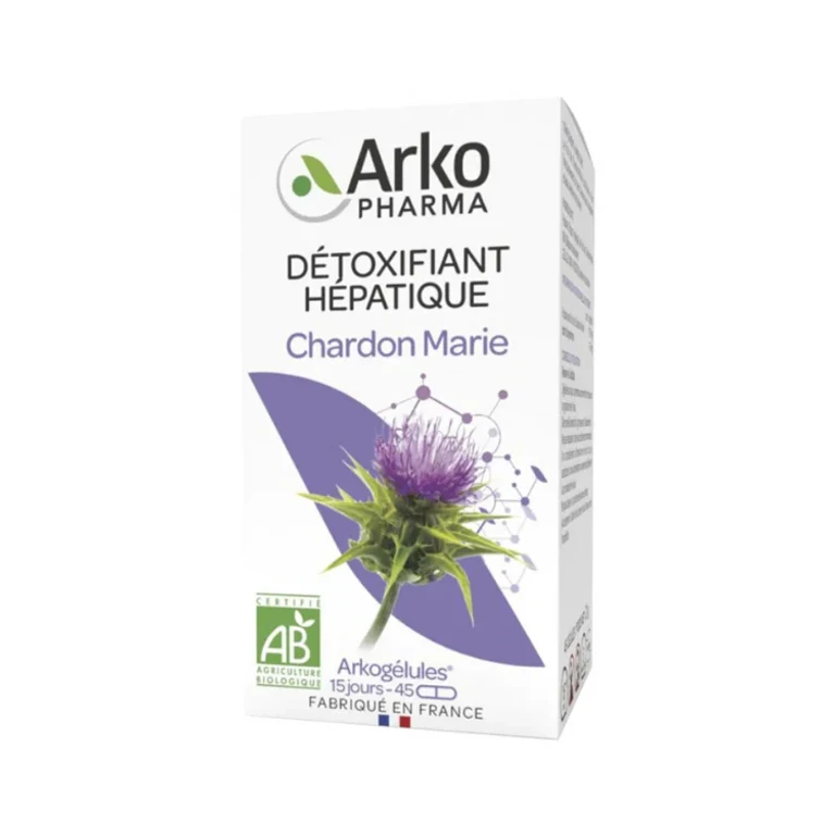 Arkocapsule Milk Thistle Bio Liver Depurative 45 Capsules