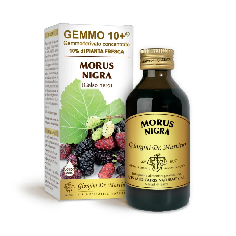 gemmo 10+ black mulberry 100 ml non-alcoholic liquid