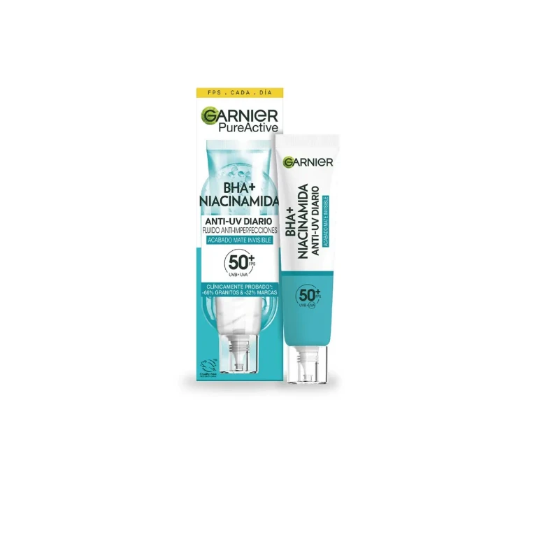 Garnier Pure Active Bha Niacinamide Anti Imperfection Fluid Fps50 40ml