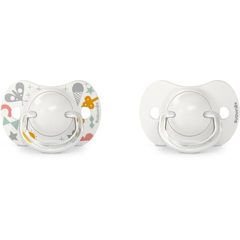 Walk 0-6 months pacifier cream 2 pieces