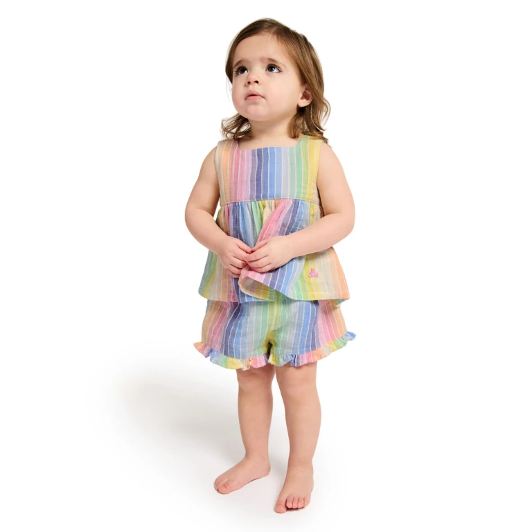 Girls 2Pc Outfit Set Multi 6M:- Multi, 6M
