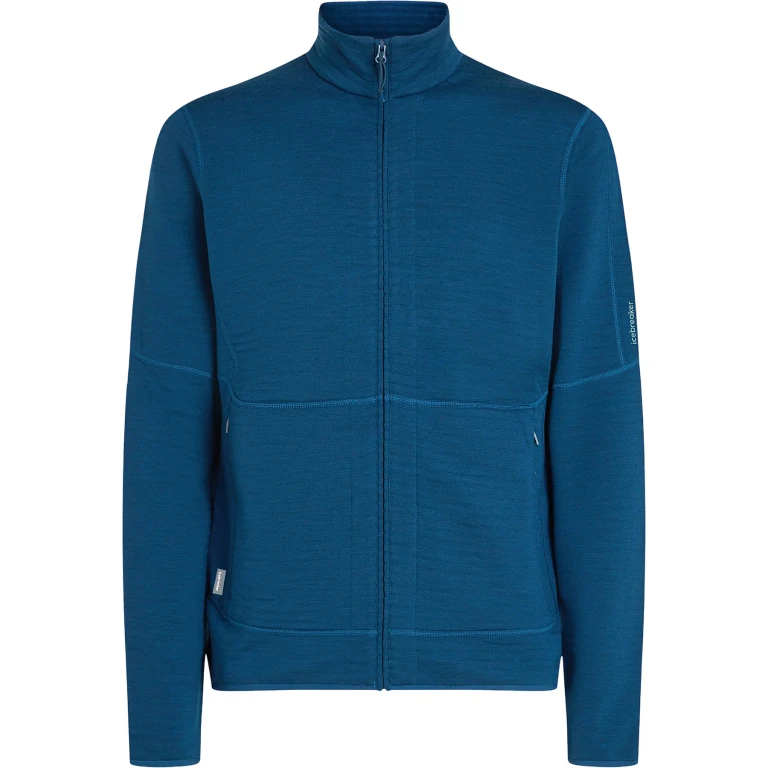 Merino 400 Real Fleece Descender Long Sleeve Zip Jacket - Men's