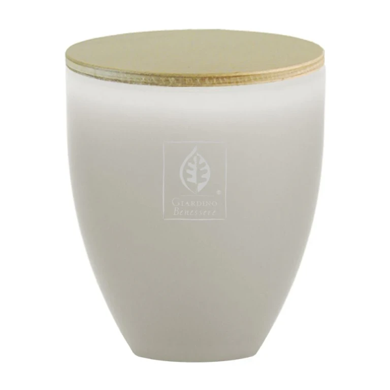 White Musk Scented Candle Giardino Benessere 100 g
