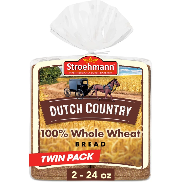 100% Whole Wheat Bread 22oz, 2pk