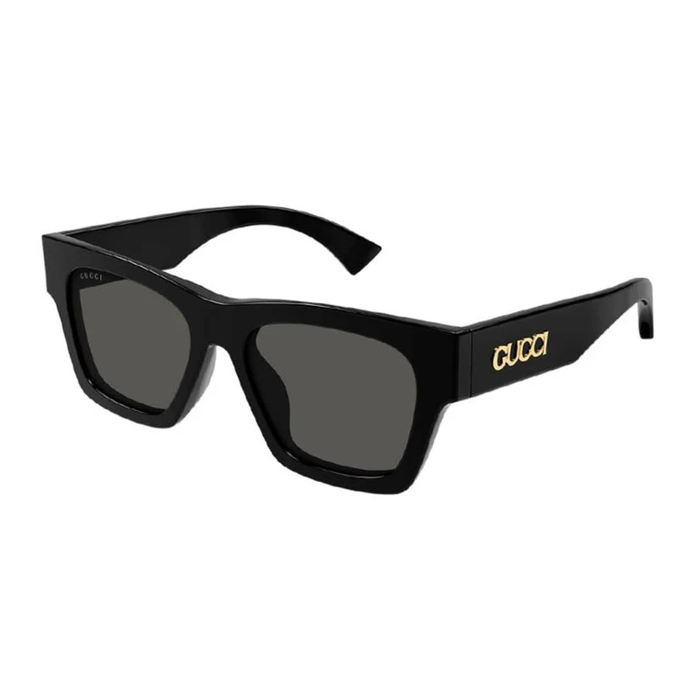 Ladies Black Square Sunglasses GG1835SA 001