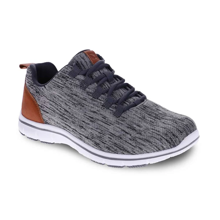Hudson Lace-Up Sneaker - Grey Marle