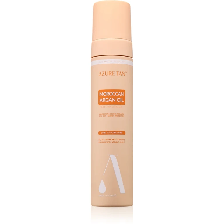 Moroccan Argan Oil dark color self-tanning body mousse ultra dark 200 ml