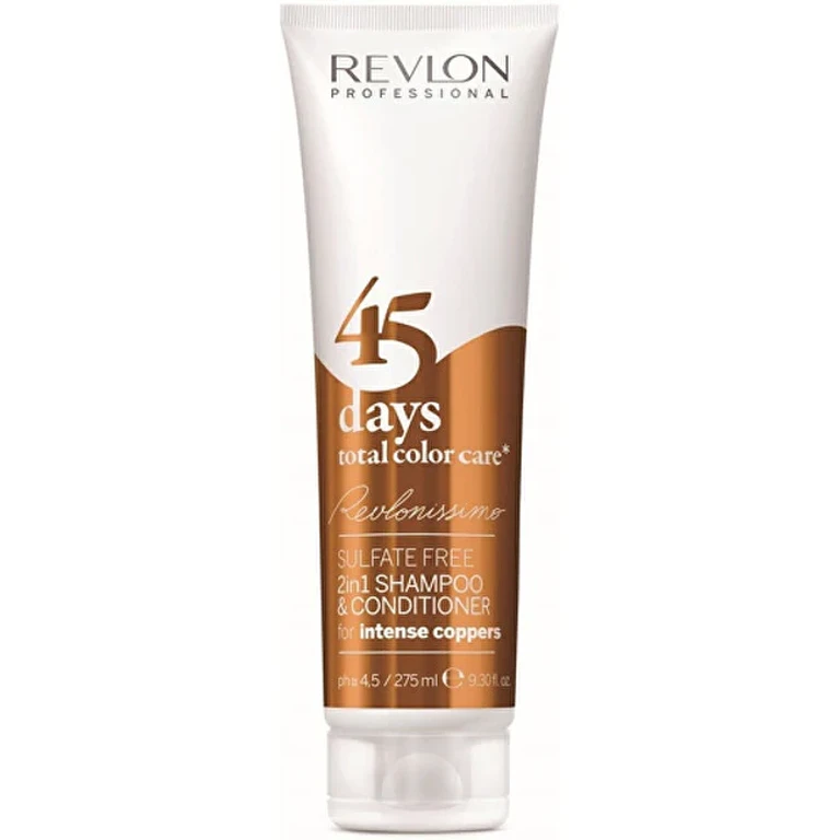 Shampoo and Conditioner for Intense Copper Tone 45 Days of Total Color Care (Intense Copper Shampoo and Conditioner) 275 ml