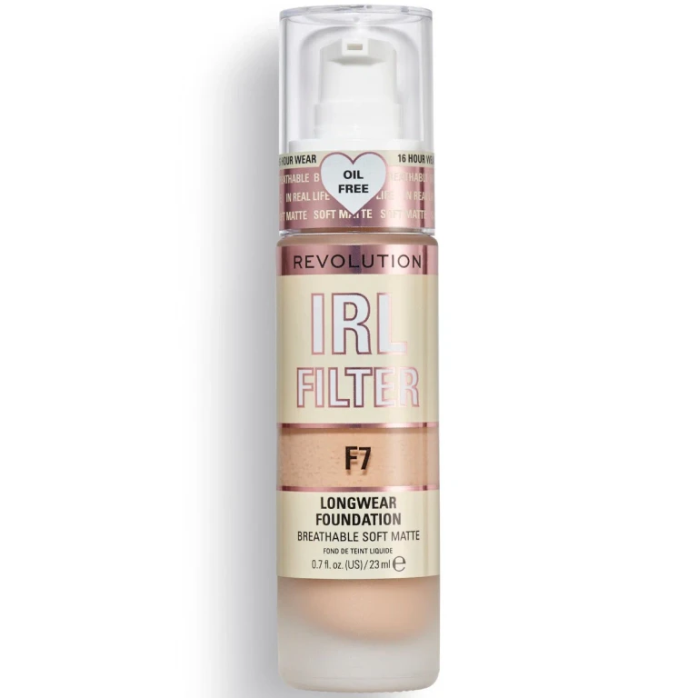 IRL filter long-lasting oil-free cream foundation F7 23 ml