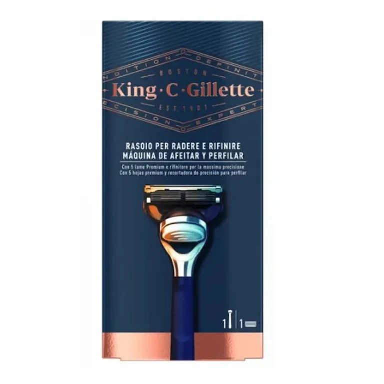 Razor and shaping machine Gillette King