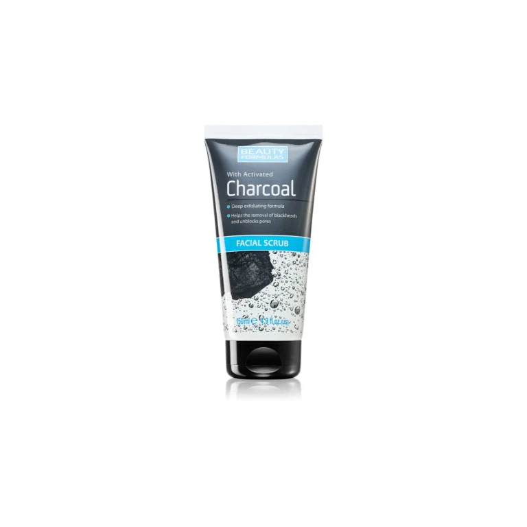 face scrub with activated charcoal 150 ml