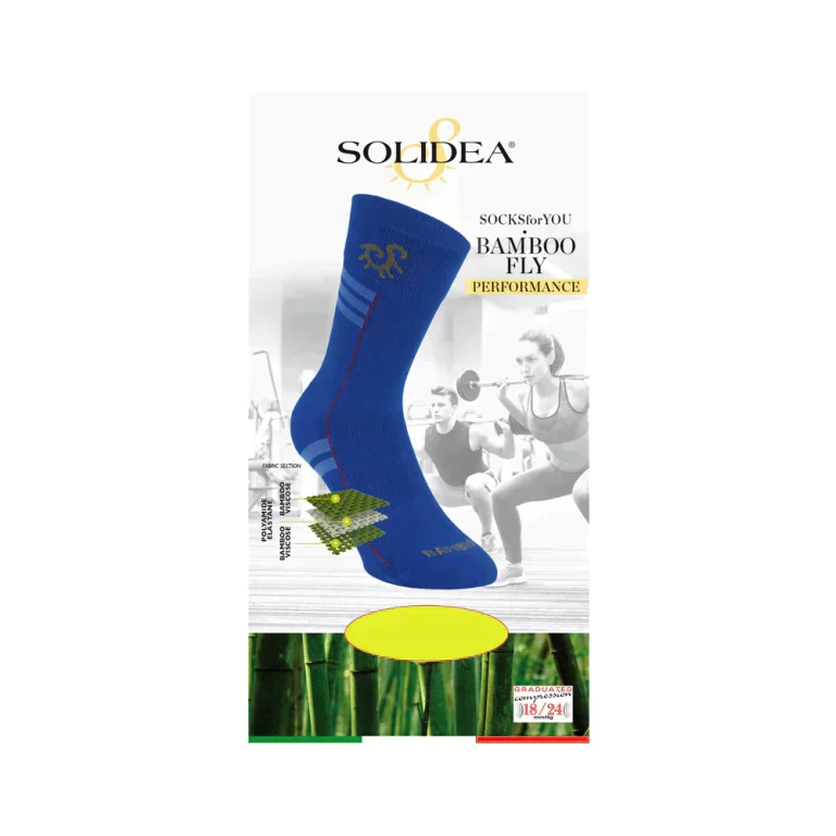 Socks For You Bamboo FLY Performance Compression 18 24mmHg Blue Tonic 3L