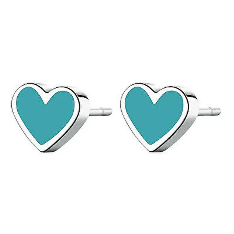 Romantic Heart-Shaped Earrings Sck81