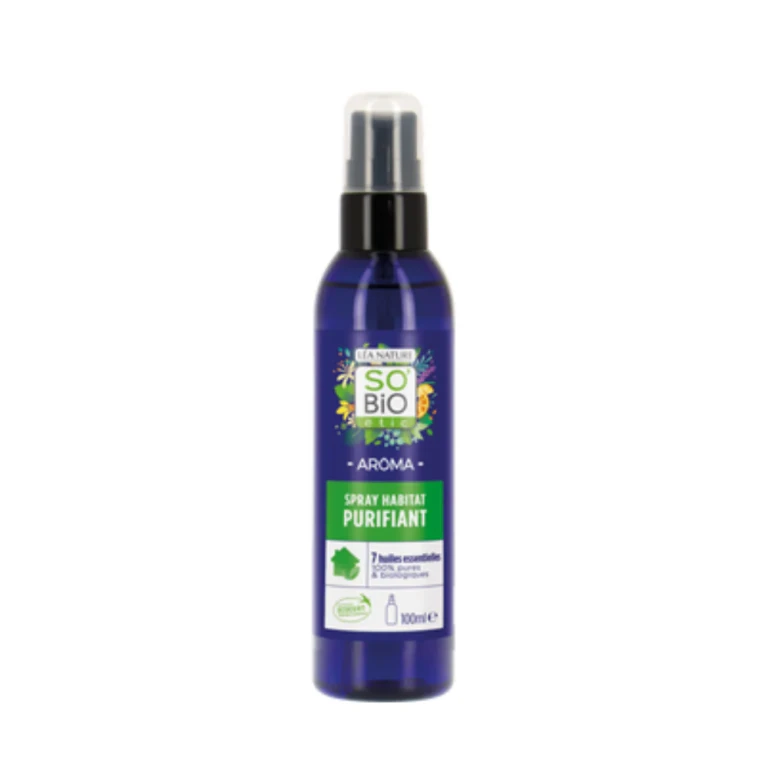 LÉa nature so bio étic AROMA - “Purifying” Room Spray, Spray Pump (200 ml)