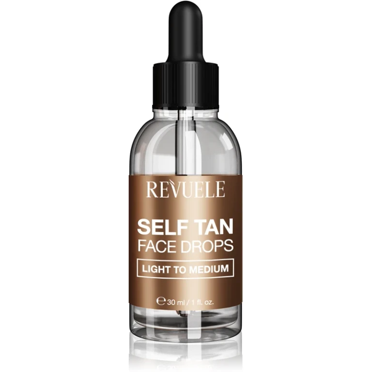 Paradise Bronze Self Tan gocce Self-tanners for the face, light to medium color, 30 ml