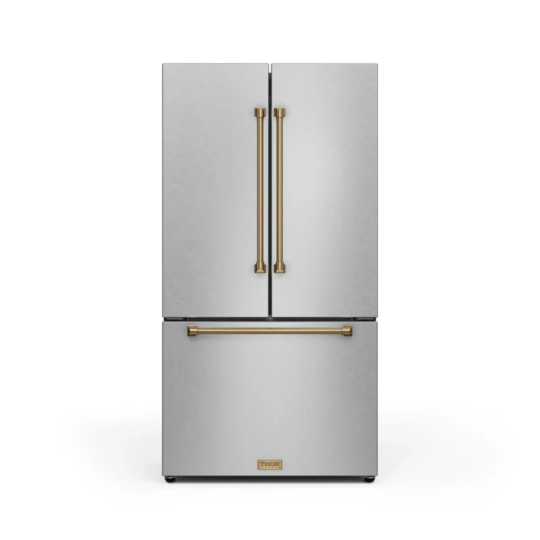 Thor Gordon Ramsay Series 20.3 cu. ft. French Door Refrigerator w/ Ice Maker - Stainless Steel:- Stainless Steel