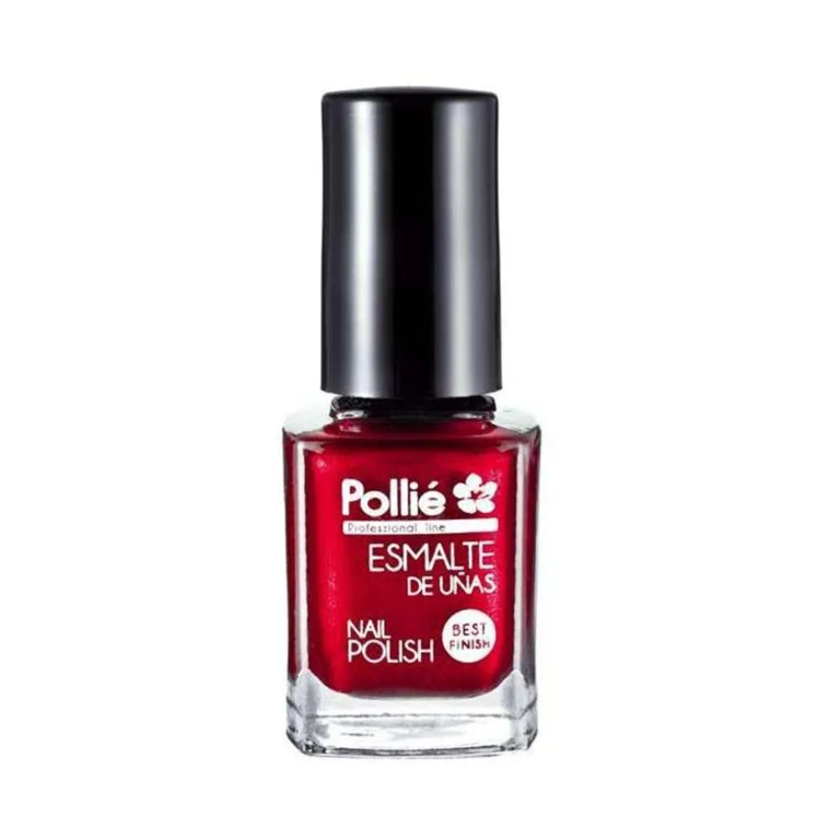 Esmalte vermelho metálico