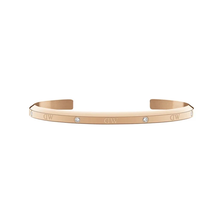 Classic Lumine Solid Gold Plated Fashion Bracelet DW004005: 15.5 cm