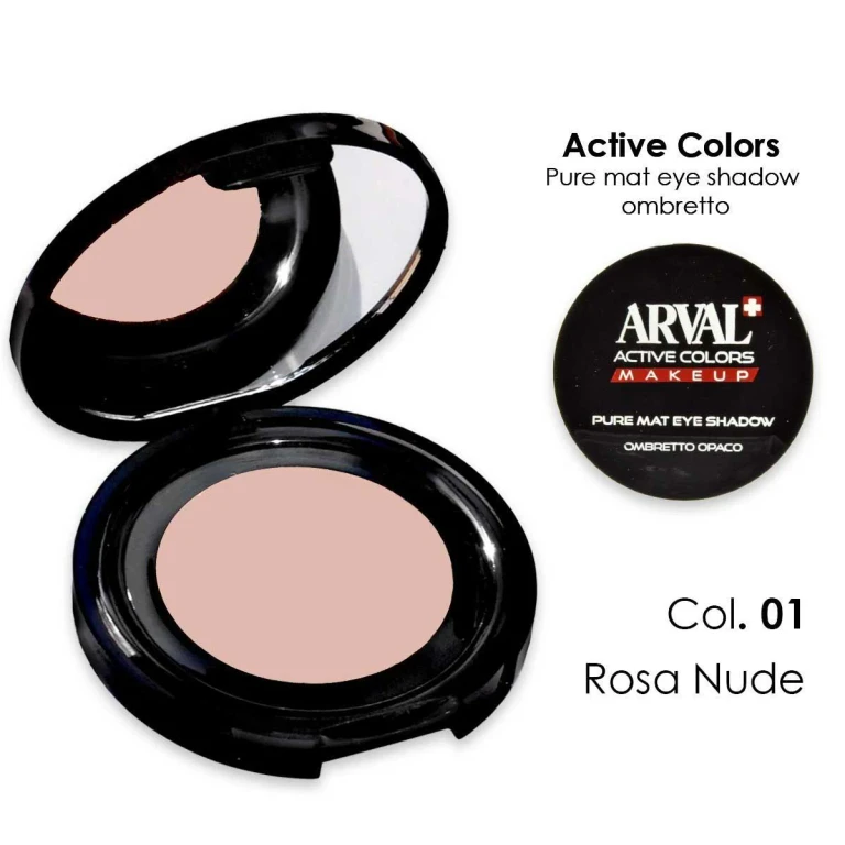 Pure mat eyeshadow n. 01 - nude pink matte eyeshadow