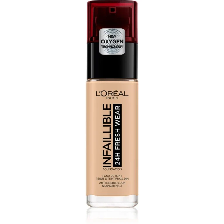 L'Oreal Paris Infallible Liquid Foundation 125 Natural Rose SPF 25 30 ml
