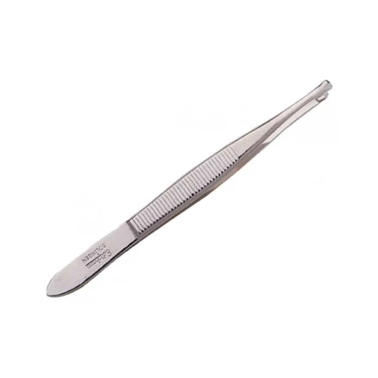 3" tweezers Straight clamp 1 unit Estipharm