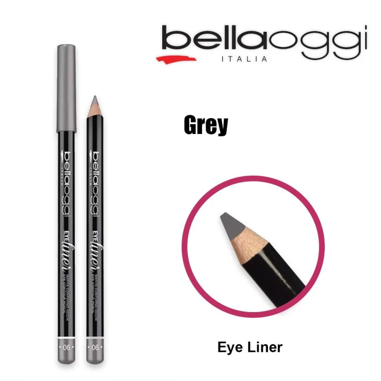 Gray eye contour pencil eyeliner