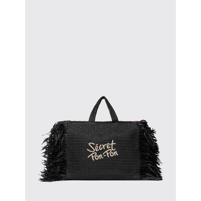 Tote Bag Woman color Black (STEPHANIELSTRAWBLACK)