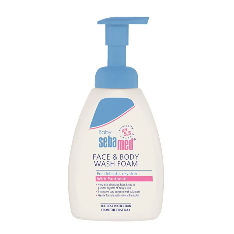 Foaming Cleanser For Face And Body For Children Baby (Foaming Cleanser For Face And Body) 400 Ml