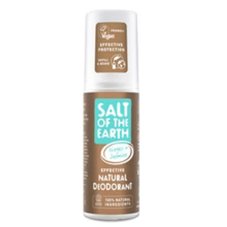 Salt-of-the-earth Deodorant Naturale (ginger and jasmine) spray - 100ml