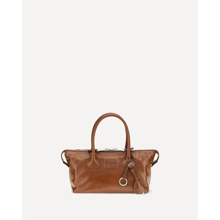 Glossy leather Handbag Female UNI