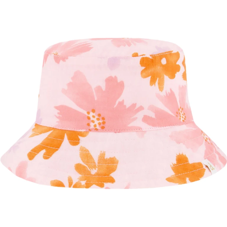 Printed Muslin Bucket Hat - Baby Girl