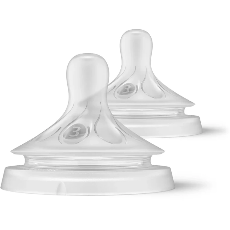 Philips Avent Natural Response SCY963/02 Slow Feeding Bottle Teat 1m+ Flow 3 2 pieces