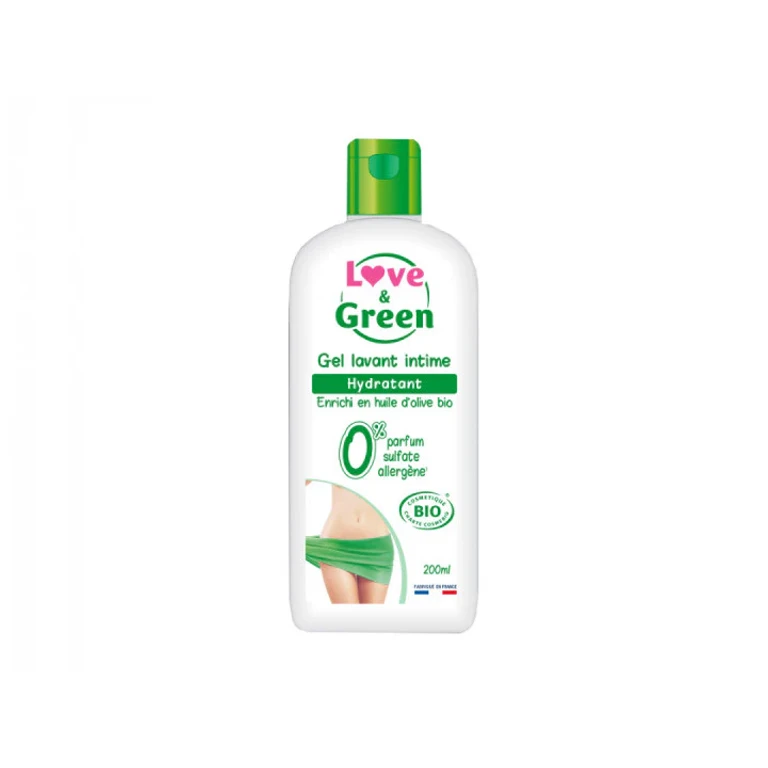 Love&Green Gel Lavant Intime Hydratant BIO 200 ml
